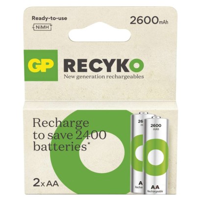 GP Akumulatorek ReCyko 2600 AA (HR6) 2 szt.