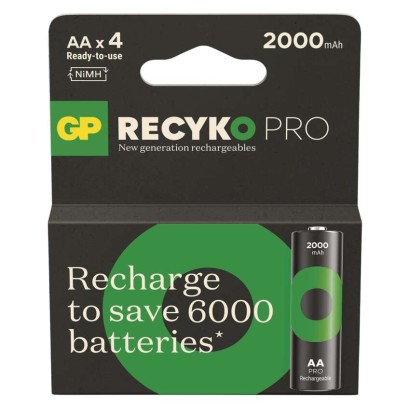 GP Akumulatorek ReCyko Pro AA (HR6) 4 szt.