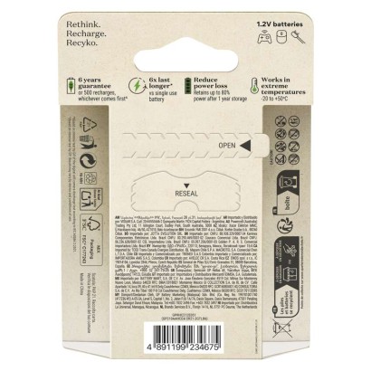 GP Akumulatorek ReCyko 2100 AA (HR6) 6PP /*MPP