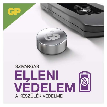 GP Alkáli gombelem LR44 (a76) 2db/bliszter