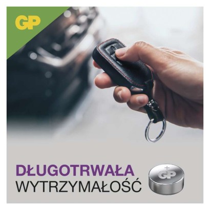 GP Ultra Plus Bateria alkaliczna guzikowa A76F (LR44) 5 szt.