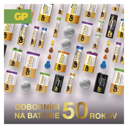 Lítiová gombíková batéria GP CR2320, 1 ks