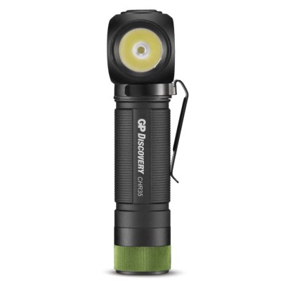 GP Latarka czołowa LED ładowalna Discovery CHR35, 600 lm