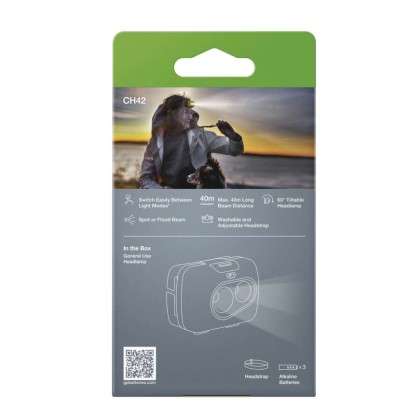 GP Latarka czołowa LED Discovery CH42, 110 lm