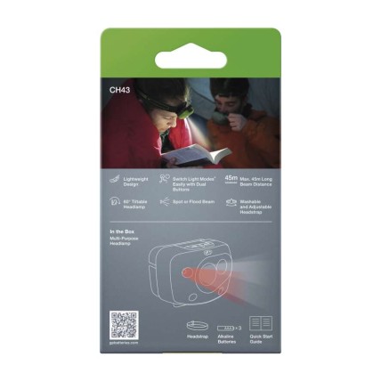 GP Latarka czołowa LED Discovery CH43, 150 lm