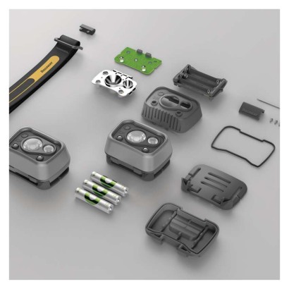 GP Latarka czołowa LED Discovery CHW54, 375 lm