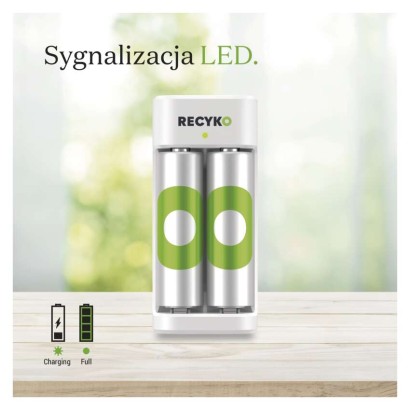 GP Ładowarka Recyko Eco E221 + 2× AA ReCyko 2100   /*MPP
