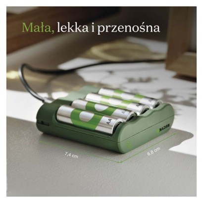 GP Ładowarka Recyko Eco B441 + 4× AA ReCyko 2100   /*MPP