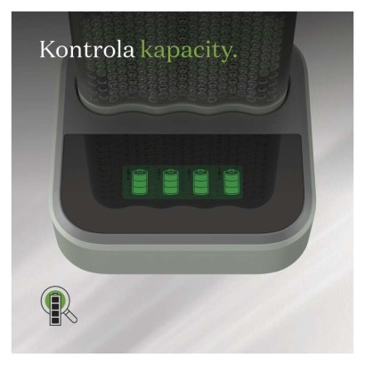 Nabíječka baterií GP Pro P461 + 4× AA ReCyko Pro + DOCK