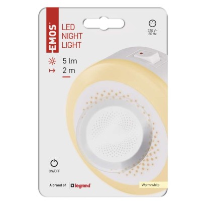 Lampka nocna LED do gniazdka 230 V