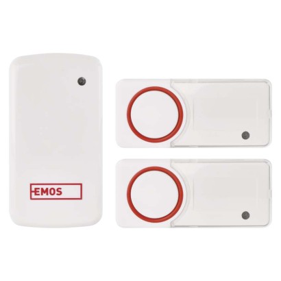 Akuta kodune juhtmevaba uksekell P5750.2T, pistik, 2 nupuga