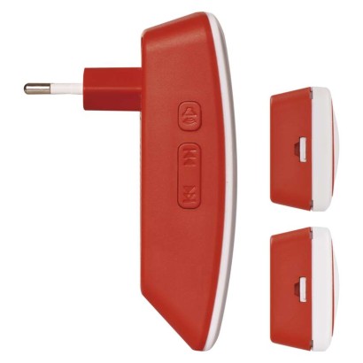 Akuta kodune juhtmevaba uksekell P5750.2T, pistik, 2 nupuga