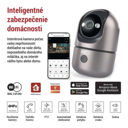 GoSmart Vnútorná otočná kamera IP‑220W s WiFi