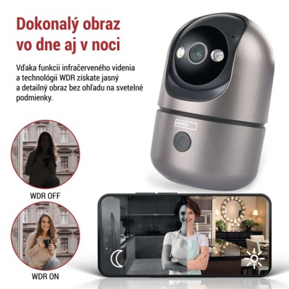GoSmart Vnútorná otočná kamera IP‑220W s WiFi