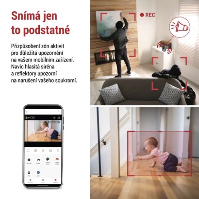 GoSmart Vnitřní otočná kamera IP‑220W s WiFi