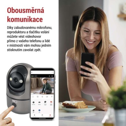 GoSmart Vnitřní otočná kamera IP‑220W s WiFi