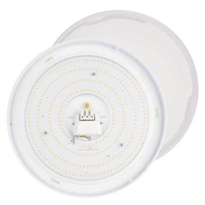 LED přisazené svítidlo TIVI, A CLASS, kruhové bílé 19W, IP44, neutrální bílá