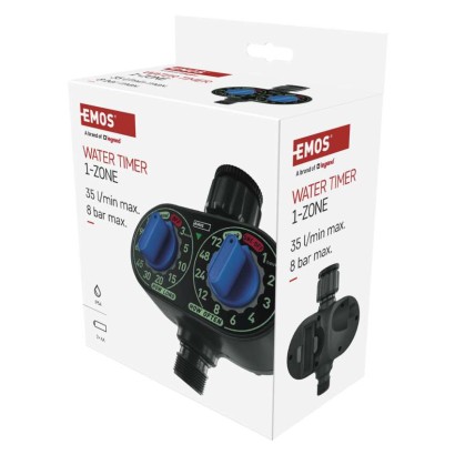 Mechanické zavlažovací hodiny, 1 výstup