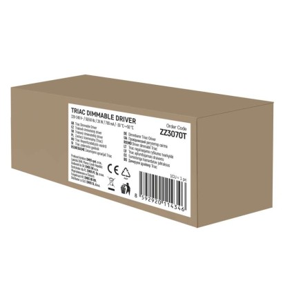 Triac dimmelhető meghajtó LED lámpatesthez 700mA 28W