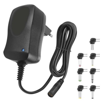 Zasilacz impulsowy 600mA z wymiennymi końcówkami