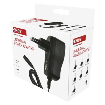 Zasilacz impulsowy 600mA z wymiennymi końcówkami