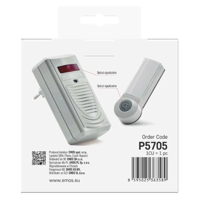 Dzwonek bezprzewodowy do drzwi P5705