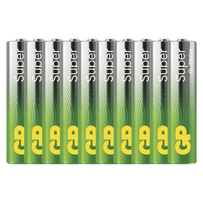 Baterija GP SUPER alkalna LR03 AAA 10 kos