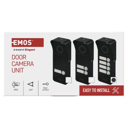Kamerová jednotka pro monitory a videotelefony EMOS EM-10AHD