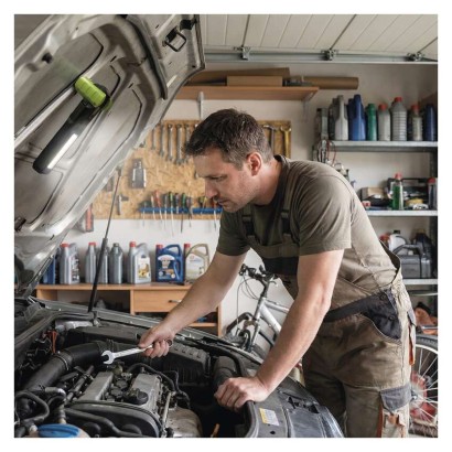 COB LED+LED nabíjecí svítilna P4546, 500 lm, 2000 mAh