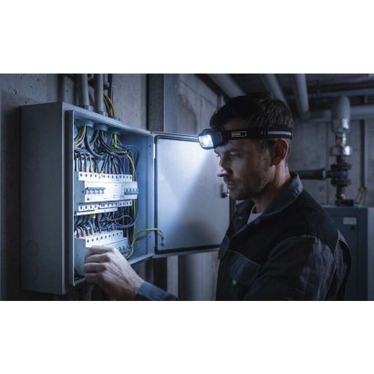 EMOS LED Fejlámpa tölthető P3546, 550 lm, 110 m, Li-Pol 1000 mAh / 3× AAA