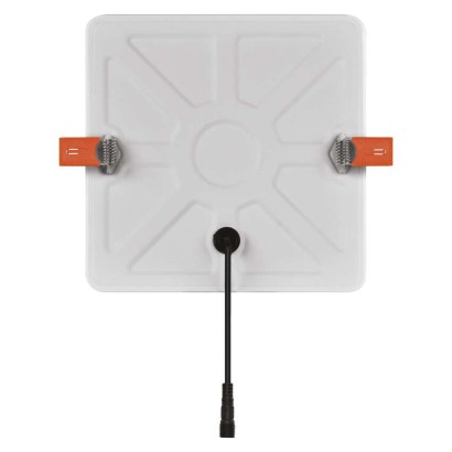 LED panel VIXXO 185×185, štvorcový vstavaný biely,19W neut.b.,IP65