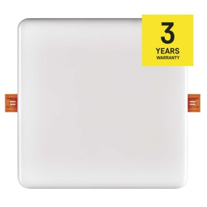 LED panel VIXXO 185×185, štvorcový vstavaný biely,19W neut.b.,IP65