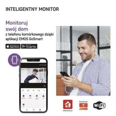 GoSmart Dodatkowy monitor IP-750B do videodomofonu IP-750A