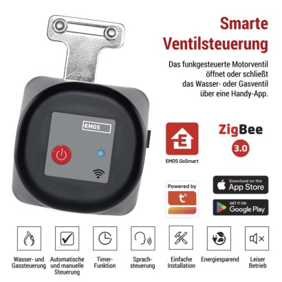 GoSmart Motorisierter Ventilschließer für Wasser/Gas P5640S ZigBee