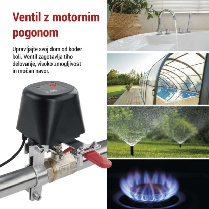 GoSmart Motoriziran zapiralec ventilov za vodo/plin P5640S ZigBee