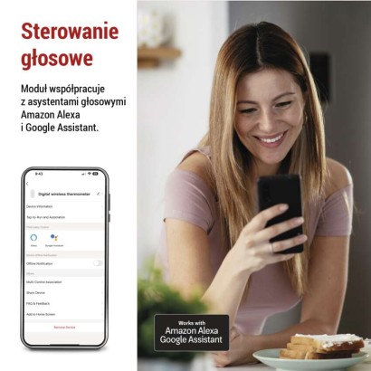 GoSmart Termometr z higrometrem EGS0102, czujnik bezprzewodowy, ZigBee