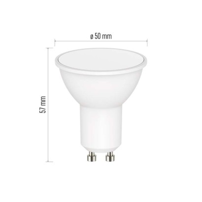 Chytrá LED žárovka GoSmart MR16 / GU10 / 4,8 W (35 W) / 400 lm / RGB / stmívatelná / WiFi