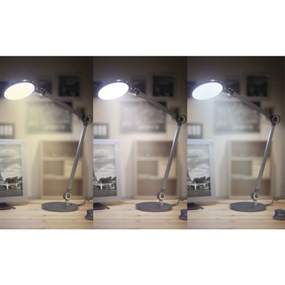 LED stolní lampa KAREN, šedá