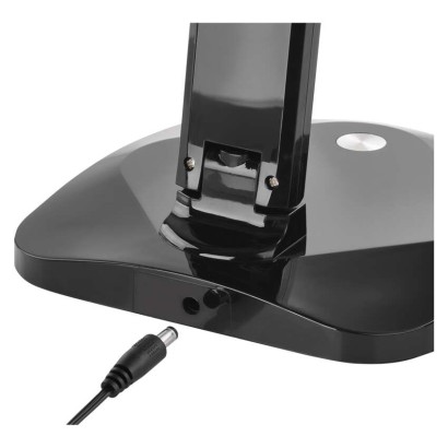 LED stolná lampa CHASE, čierna