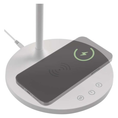 LED stolní lampa OSCAR, bílá