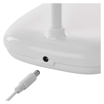 LED stolná lampa MOLLY, biela