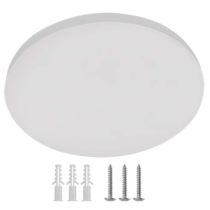 LED prisadené svietidlo DIONI kruhové, biele, 15W, CCT