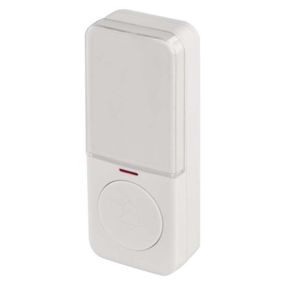Lauko durų skambučio mygtukas P5734, P5734B su 1x CR2032