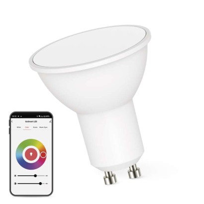 LED Lampe GoSmart MR16 / GU10 / 4,8 W (35 W) / 400 lm / RGB / dimmbar / WiFi