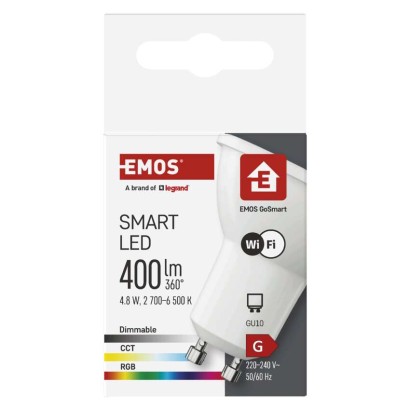 LED Lampe GoSmart MR16 / GU10 / 4,8 W (35 W) / 400 lm / RGB / dimmbar / WiFi