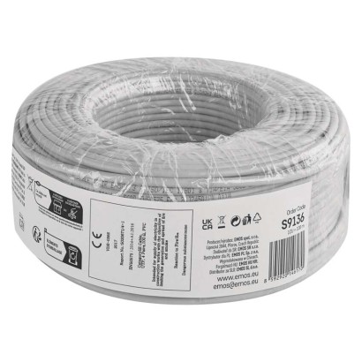 Duomenų perdavimo kabelis UTP CAT 5E PVC Basic, 100 m