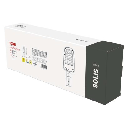 LED visuomeninis šviestuvas SOLIS 30W, 3600 lm, šiltai baltas