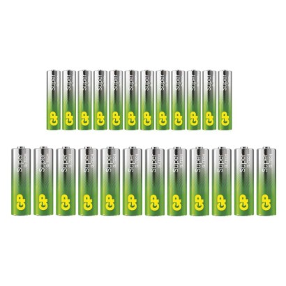 GP alkalna baterija SUPER AA 12 + AAA 12 + LED veriga BL