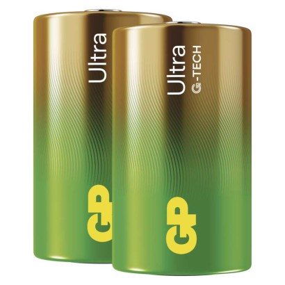 GP Bateria alkaliczna ULTRA D (LR20) 2 szt.