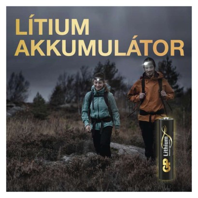 GP Lítium elem HR03 (AAA) 2db/bliszter
